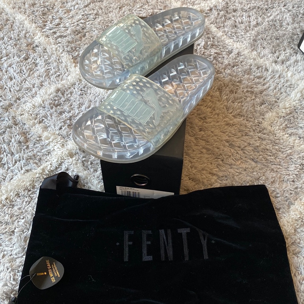Puma Clear Jelly Slides